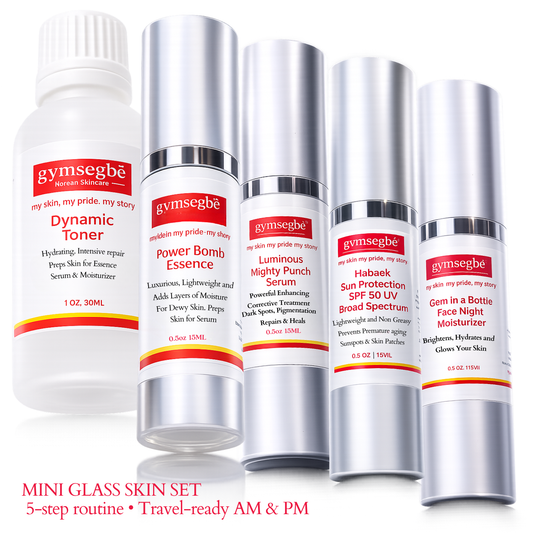 Glass Skin Mini Set | 5-Step Travel Routine